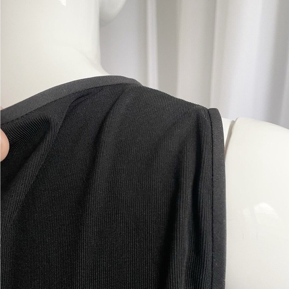 Lafayette 148 New York Black Fitted Sleeveless Tank Top - Picture 6 of 7